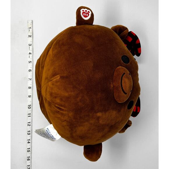 SKOOSHERZ Buffalo Check Moose Build A Bear Plush Toy Pre-Owned in good condition - Picture 7 of 8